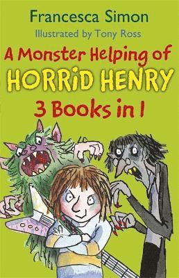 bokomslag A Monster Helping of Horrid Henry 3-in-1