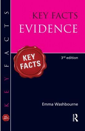 Emma Washbourne - Key Facts Evidence, Häftad