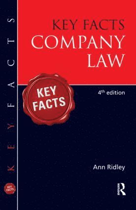 bokomslag Key Facts Company Law