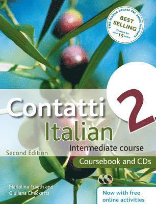 bokomslag Contatti 2 Italian Intermediate Course 2nd Edition revised