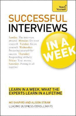 bokomslag Job Interviews In A Week