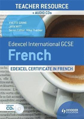 bokomslag Edexcel International GCSE and Certificate French Teacher Resource and Audio-CDs