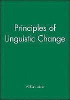 Principles of Linguistic Change, 3 Volume Set 1