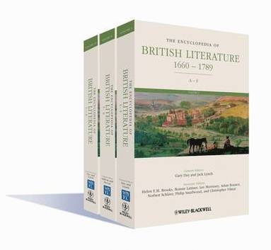 Gary Day, Jack Lynch - Encyclopedia of British Literature, 3 Volume Set, Inbunden