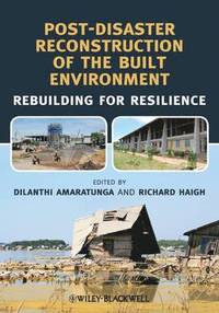 bokomslag Post-Disaster Reconstruction of the Built Environment