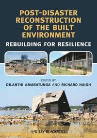 bokomslag Post-Disaster Reconstruction of the Built Environment