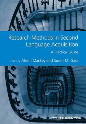 bokomslag Research Methods in Second Language Acquisition