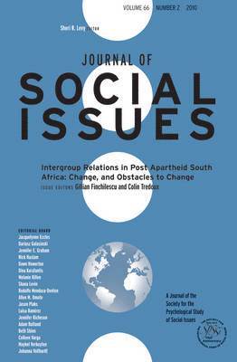 Gillian Finchilescu, Colin Tredoux, Sheri R. Levy - Intergroup Relations in Post Apartheid South Africa, Häftad