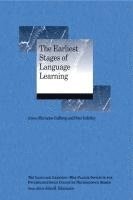 Marianne Gullberg, Peter Indefrey - Earliest Stages of Language Learning, Häftad