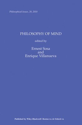 Philosophy of Mind, Volume 20