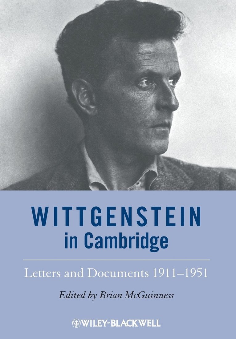 Wittgenstein in Cambridge 1