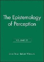 bokomslag The Epistemology of Perception, Volume 21