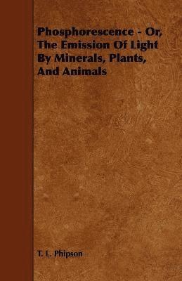 bokomslag Phosphorescence - Or, The Emission Of Light By Minerals, Plants, And Animals