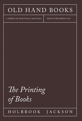 The Printing Of Books 1