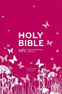 bokomslag NIV Pocket Pink Soft-tone Bible with Zip