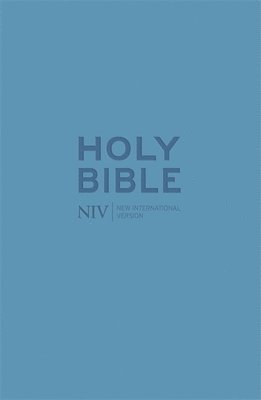 NIV Pocket Cyan Soft-tone Bible with Zip 1