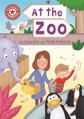 Jenny Jinks - Reading Champion: At the Zoo, Inbunden