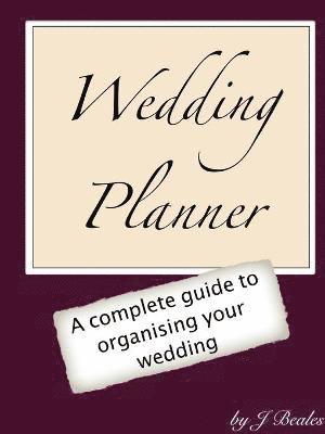 bokomslag Wedding Planner