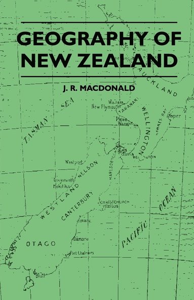 bokomslag Geography of New Zealand