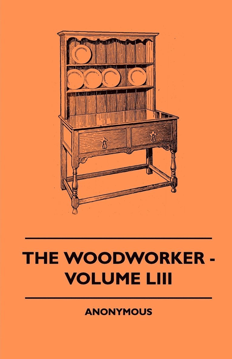 Woodworker - Volume LIII