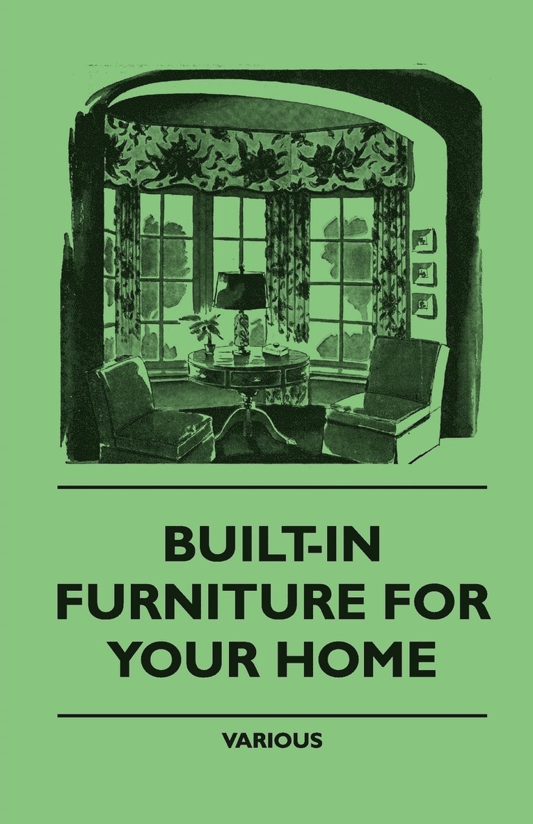 Built-In Furniture For Your Home 1