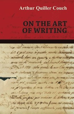 bokomslag On The Art Of Writing