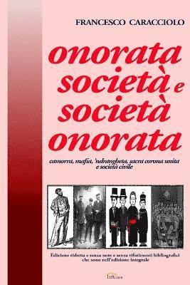 bokomslag onorata societ e societ onorata (ridotta)