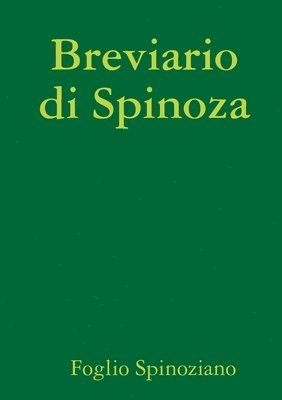 Breviario di Spinoza 1