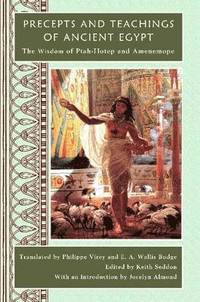 bokomslag Precepts and Teachings of Ancient Egypt