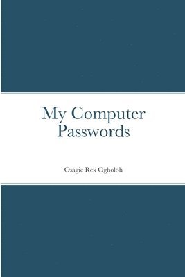 My Computer Passwords 1