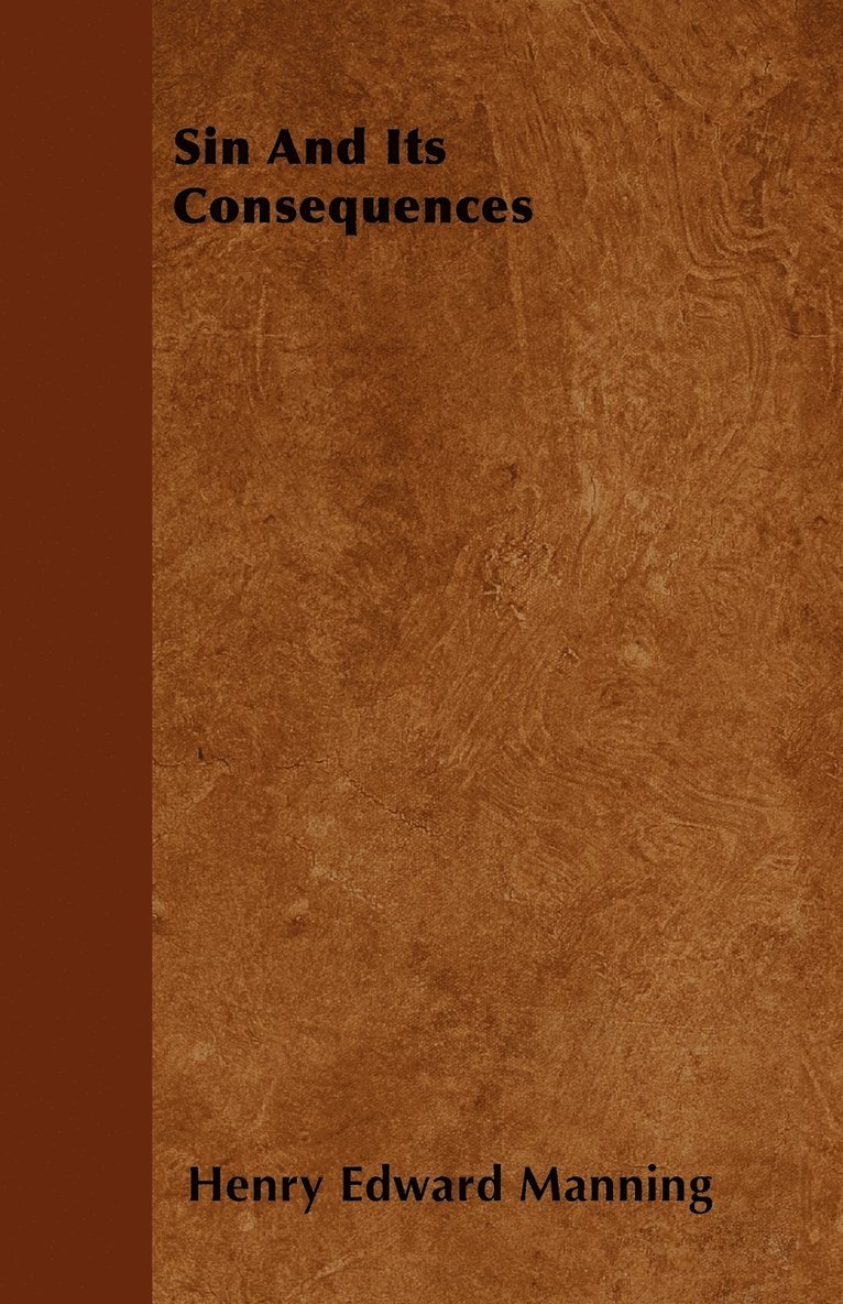 Sin And Its Consequences