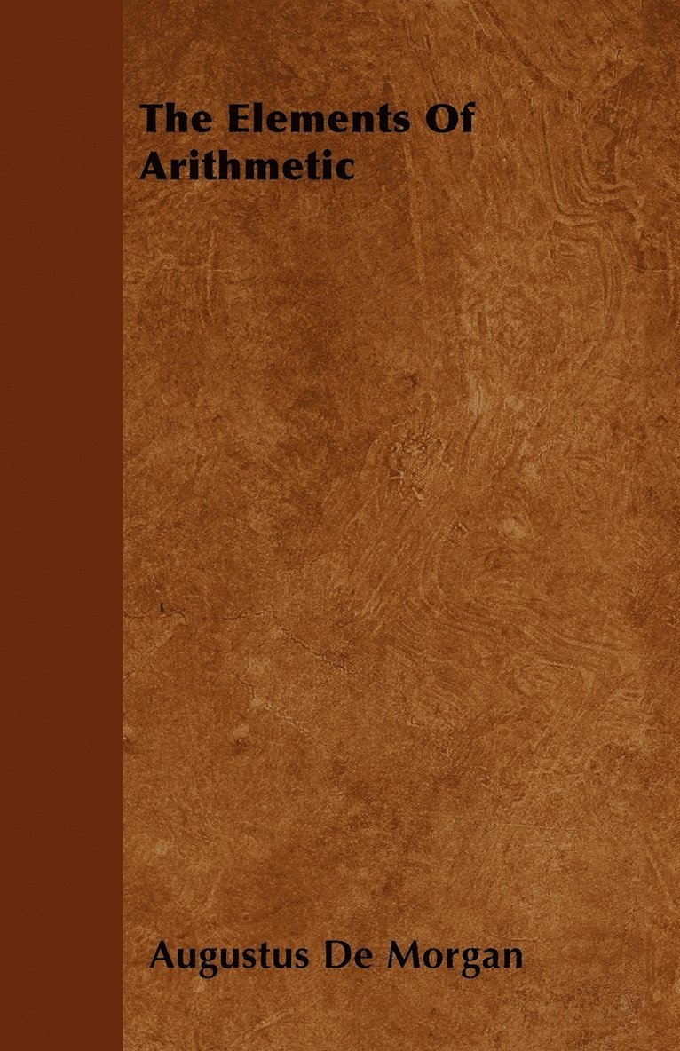 Elements Of Arithmetic