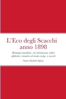 bokomslag L'Eco degli Scacchi anno 1898