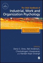 bokomslag The SAGE Handbook of Industrial, Work & Organizational Psychology