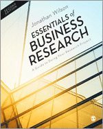 Jonathan Wilson - Essentials of Business Research, Inbunden