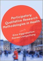 bokomslag Participatory Qualitative Research Methodologies in Health
