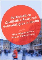 bokomslag Participatory Qualitative Research Methodologies in Health