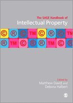 bokomslag The SAGE Handbook of Intellectual Property