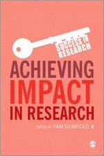 bokomslag Achieving Impact in Research