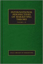 Mark Tadajewski, Robert Cluley - International Perspectives of Marketing Theory, Inbunden