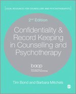 Confidentiality & Record Keeping in Counselling & Psychotherapy