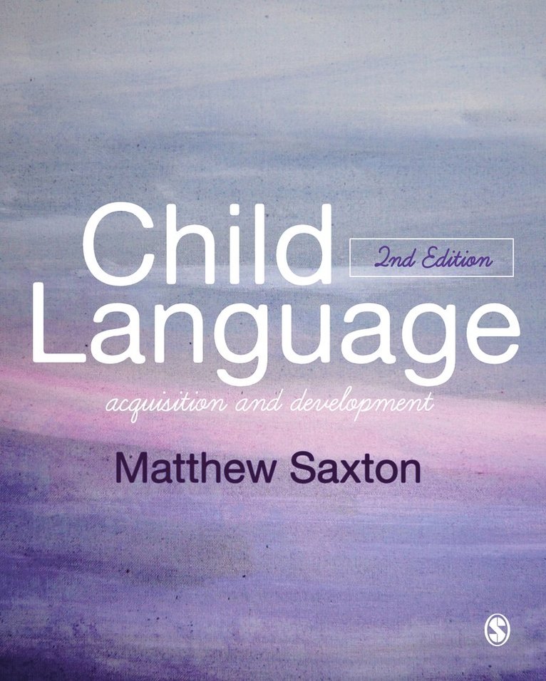 Matthew Saxton - Child Language, Häftad