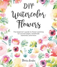 bokomslag DIY Watercolor Flowers