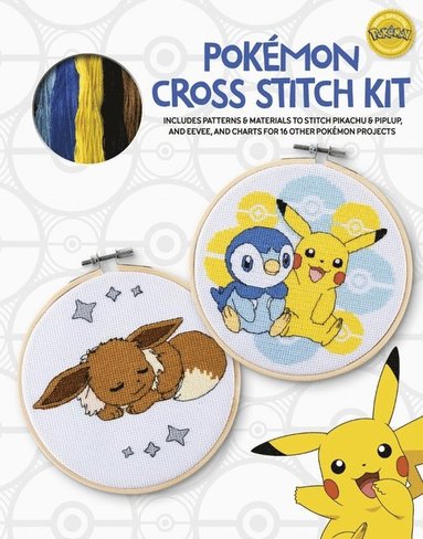 bokomslag PokMon Cross Stitch Kit