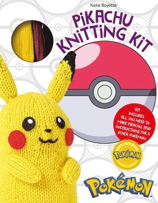 bokomslag PokéMon Knitting Pikachu Kit