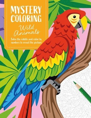 bokomslag Mystery Coloring Wild Animals