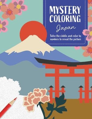 David & Charles Publishing - Mystery Coloring Japan, Häftad