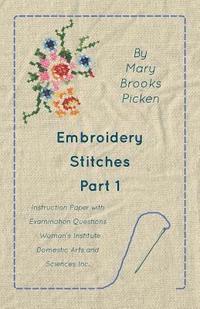 bokomslag Embroidery Stitches Part 1 - Instruction Paper With Examination Questions