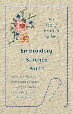 Embroidery Stitches Part 1 - Instruction Paper With Examination Questions 1