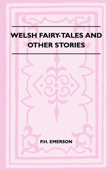 bokomslag Welsh Fairy-Tales And Other Stories